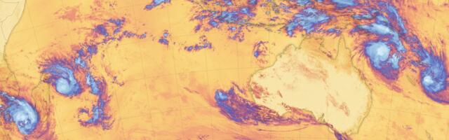 There’s a Surprisingly Large Crowd of Cyclones in the Southern Hemisphere Right Now
