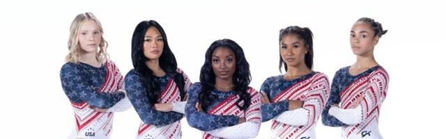 Inside the design of intricate, crystal-patterned U.S. Olympic gymnastics team leotards