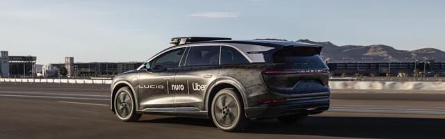 Uber and Lucid's robotaxis will debut in the Bay Area in 2026