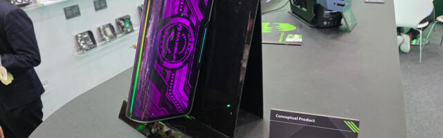 Maxsun shows off liquid-cooled RXT 50 series GPU covered in RGB lighting