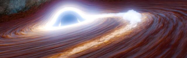 Scientists observed a black hole flare that 'shined with the light of 10 trillion suns'