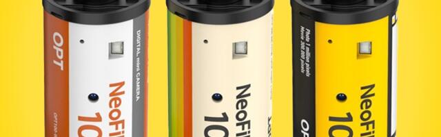 There’s a tiny digital camera inside these retro 35mm film rolls