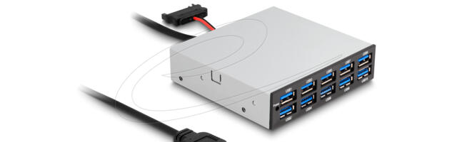 This 3.5-inch hub will turn your PC case's front panel into a USB paradise