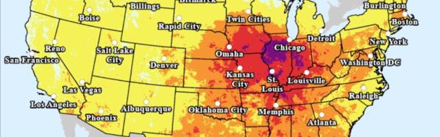 Millions at Extreme Risk as Wet-Bulb Heat Smothers the U.S. This Weekend