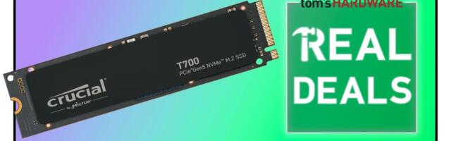 For a limited time, Crucial's T700 4TB SSD is back down to one of its lowest prices