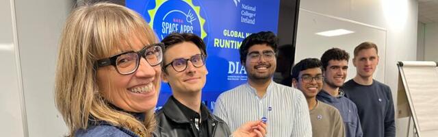 From the Dublin docklands to the Global hackathon:  NCI celebrates the Dublin NASA Space Apps Challenge Global Nominee