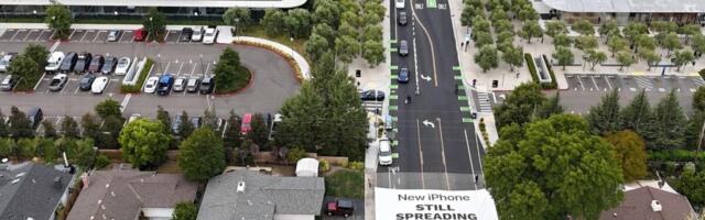 Apples iPhone 17 launch met with protests by child safety advocates