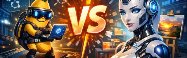 Сравнения ИИ-моделей для генерации изображений: Nano Banana Pro vs GPT Image 1.5