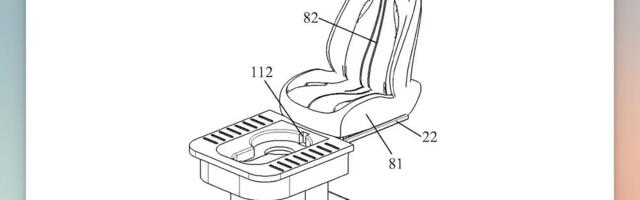 A Chinese automaker just filed a patent for car seats with a hidden loo