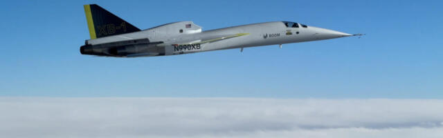 For the first time, a privately developed aircraft has flown faster than sound