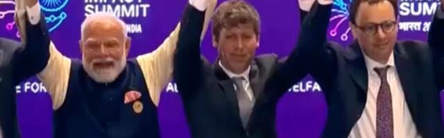 OpenAI’s Sam Altman and Anthropic’s Dario Amodei refuse to hold hands at India AI Summit as rivalry heats up