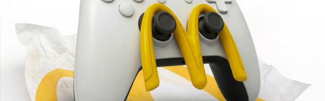 McDonald’s debuts one-finger gadget that lets you move your character to 'keep you in the game' while you chow down — Pro Gamer Menu's ‘Archie’ designed to keep you from being kicked for inactivity