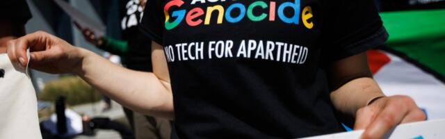 Five arrested after sit-in at Google headquarters protesting war in Gaza