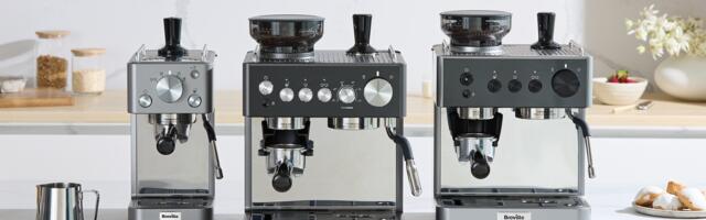 Breville just launched 3 feature-packed new espresso machines, with options for every skill level and budget
