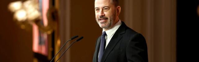 Jimmy Kimmel's Christmas message to the UK: 'Tyranny is booming' in the US