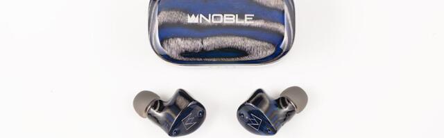 Noble Audio's latest earbuds have a four-driver setup and a solid wood design