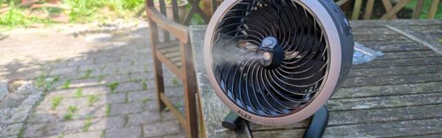 I'm glad I had this powerful and silent fan ready to go for this week's unnaturally hot weather