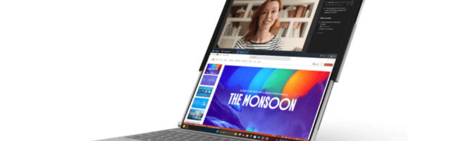 You’ve heard of laptops with folding screens, but this one has a rollable screen