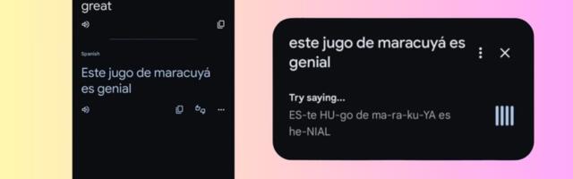 Google Translate can now help you with pronunciation