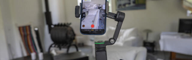 DJI's Osmo Mobile 8P gimbal has a detachable screen remote