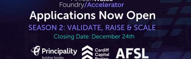 Applications Are Now Open for Season Two of the Fintech Wales Foundry
