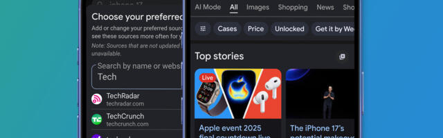 Want to upgrade your tech news? Here's how to set up Google's handy new Preferred Sources feature