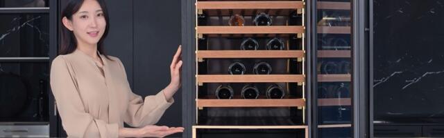 Samsung made a booze fridge with an AI eye to take care of your fancy wine