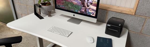AndaSeat's first standing desk just needs a touch more refinement in the cable management and desktop department