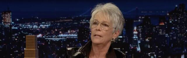 Jamie Lee Curtis gives an emotional speech about the LA wildfires