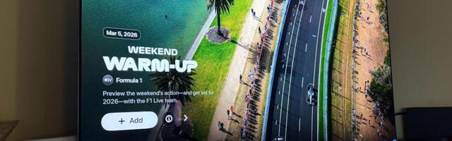 There's a dedicated channel for Formula 1 in the Apple TV app now