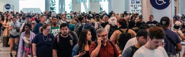 A TSA official said some US airports may be forced to close as security agents stop showing up for work