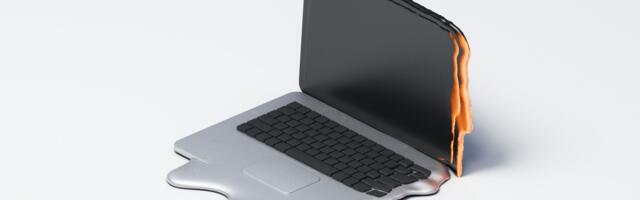 Gaming laptop brought to repair shop for overheating problem, decorative stickers found to be the problem — tech fixes problem in under 10 seconds after removing the stickers covering its fans