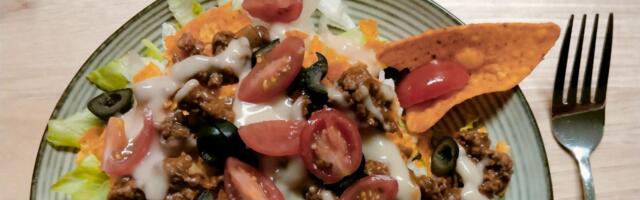 Holidays and milestones were hard to celebrate after my husband died. A taco salad helped us break through the pain.