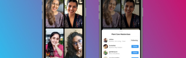 Instagram launches ‘Live Rooms’ for live broadcasts with up to four creators