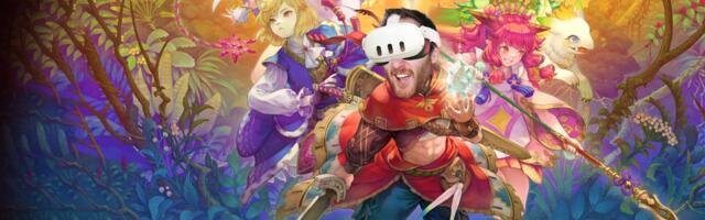 Visions of Mana running in 6DoF VR lets us live out the fantasy of a hybrid future