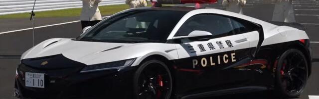This Honda Supercar Now Serves In The Japanese Police Force, So Don't Try To Outrun It