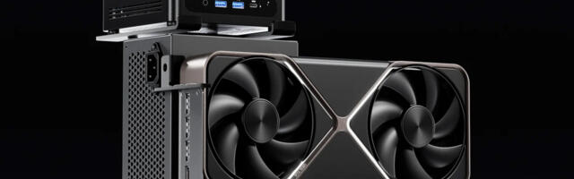 This upcoming Thunderbolt 5 eGPU dock lets you mount an entire mini-PC on the side — also features aftermarket ATX and SFX power supply support