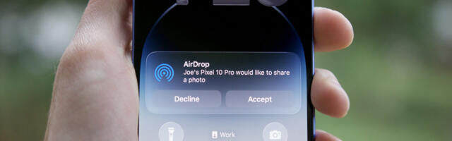 I just used my Pixel to AirDrop files to an iPhone, and it felt like magic