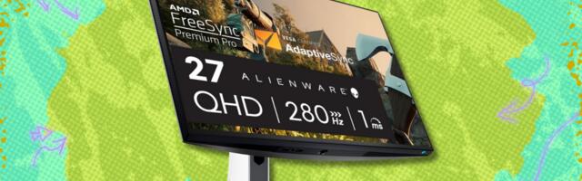 Immerse yourself in your favorite games with the 27-inch Alienware gaming monitor at its lowest price