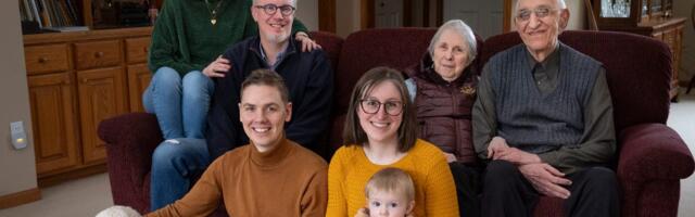 Four generations of a family moved in together. Their 'crazy dream' helps them save on childcare and elder care costs.