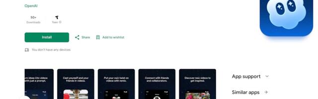 OpenAI's Sora app is now available on Android