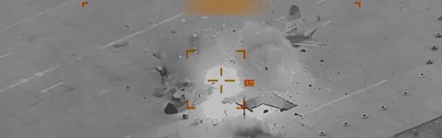 Video shows US forces destroying some of Iran's old American-made warplanes