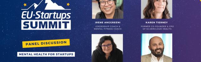 Meet the speakers joining the “Mental Health for Startups” panel at the EU-Startups Summit 2026!