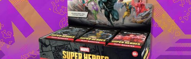 The Magic: The Gathering Marvel Super Heroes Play Booster Box is over $50 off on Prime Day