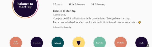 The Instagram page holding French startups accountable