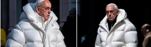 Opinion: The AI pope coat is the shape of hyperreality to come