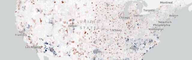 Map: How did the pandemic exodus impact your hometown? Search this U.S. map to find out