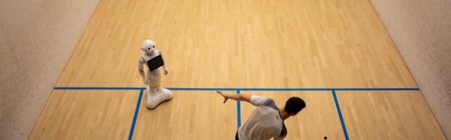 This Scottish-government project is making world’s first robot coach to play squash