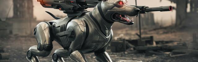 The United States Marines have robot dogs — equipped with firepower