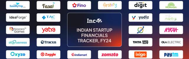 Indian Startup FY24 Financials Tracker: Tracking The Financial Performance Of Top Startups